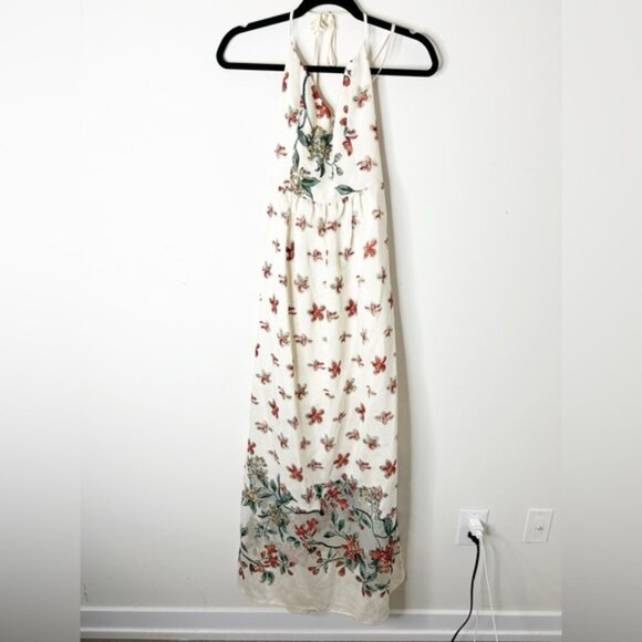 BCBGeneration Maxi Dress open back Long Floral print Size Small - Picture 4 of 16
